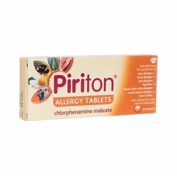 Piriton 4mg Allergy Treatment Capsule (30 Count) for sale online eBay