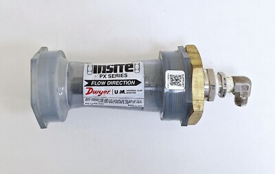 #ad Dwyer Insite PX Series U1221 1276 Art Rev.02 PVC50 Air Liquid In Line Flowmeter $189.05