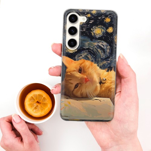 Van Gogh Phone Case for Samsung S24, S23, iPhone 15, 14, 13, Pixel 9 Pro, 8, 7 - Picture 37 of 66