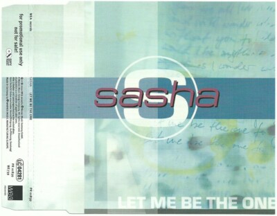 Maxi-CD Sasha: Let Me Be The One - 1 Track Promo