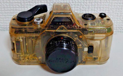 #241★動作品★PEANTAX AUTO 110 SUPER ペンタックス auto110super 110カセットフィルム一眼レフカメラ