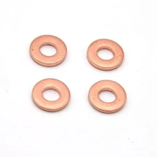 4pcs DV6 injector Copper Washer Seals For Peugeot Citroen 1.6 HDI 198173 198185