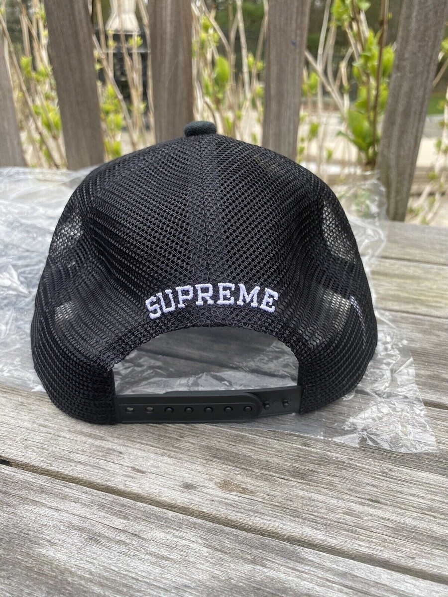 Supreme Terry Mesh Back 5 Panel SnapBack Hat Black | eBay Supreme Terry Mesh Back 5 Panel SnapBack Hat Black | eBay