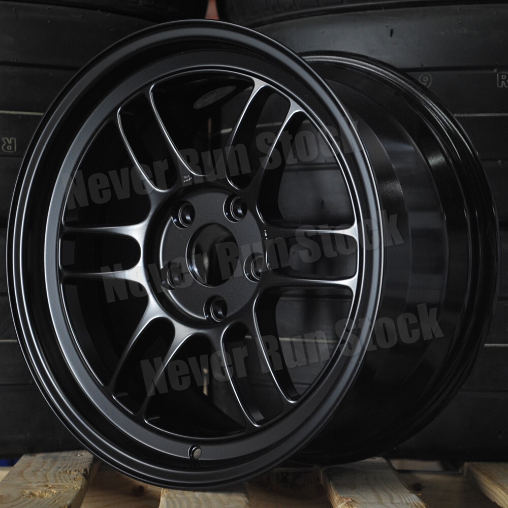 AUTHENTIC ENKEI RPF1 17x8.5 5x114.3 +30 OFFSET BLACK 12 AUTHENTIC ENKEI RPF1 17x8.5 5x114.3 +30 OFFSET BLACK 12