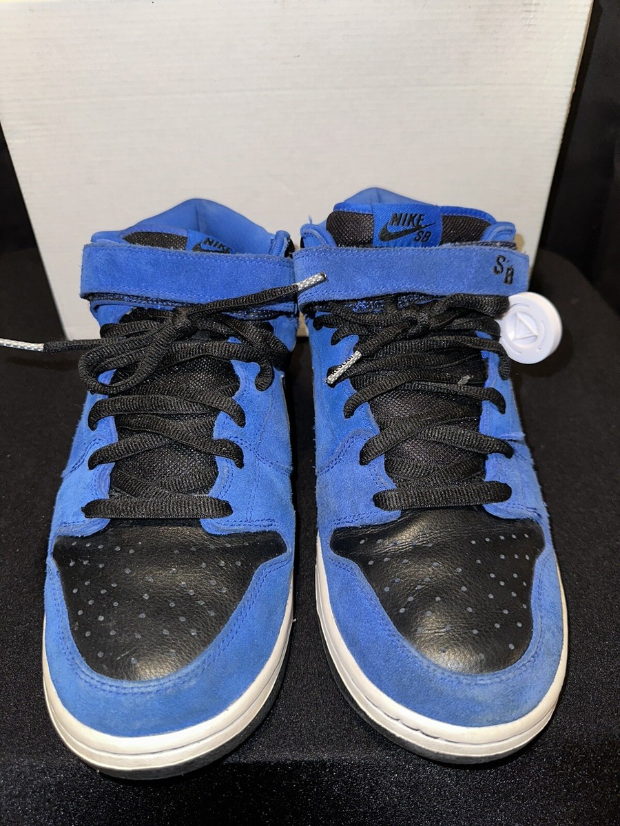 Nike Dunk MID PRO ブラック/ブルー Nike Dunk Mid Pro SB 314383 402 13 Royal Blue Black J Pack