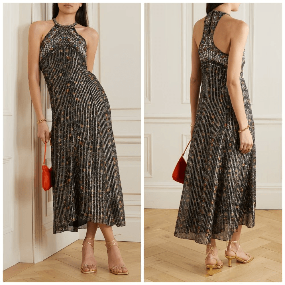 【送料&関税込】Isabel Marant cleora Dress Isabel Marant Cleora Feather-Print Wrap Dress | Neiman Marcus