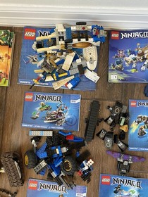 HUGE LEGO NINJAGO LOT - Instructions/parts/figs From 9449, 9444, 9443, 9448, Etc