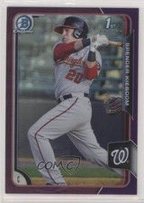 2015 Bowman Chrome Prospects Purple Refractor /250 Spencer Kieboom #BCP217 1h5