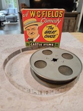 Vintage Castle Films W.C. Fields The Great Chase 16mm Silent Film No. 813 Boxed