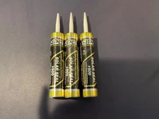 3 tubes npc  solar seal 900  caulk prairie clay
