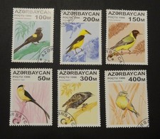 Azerbaijan, Birds, CTO - 1996 (1166)