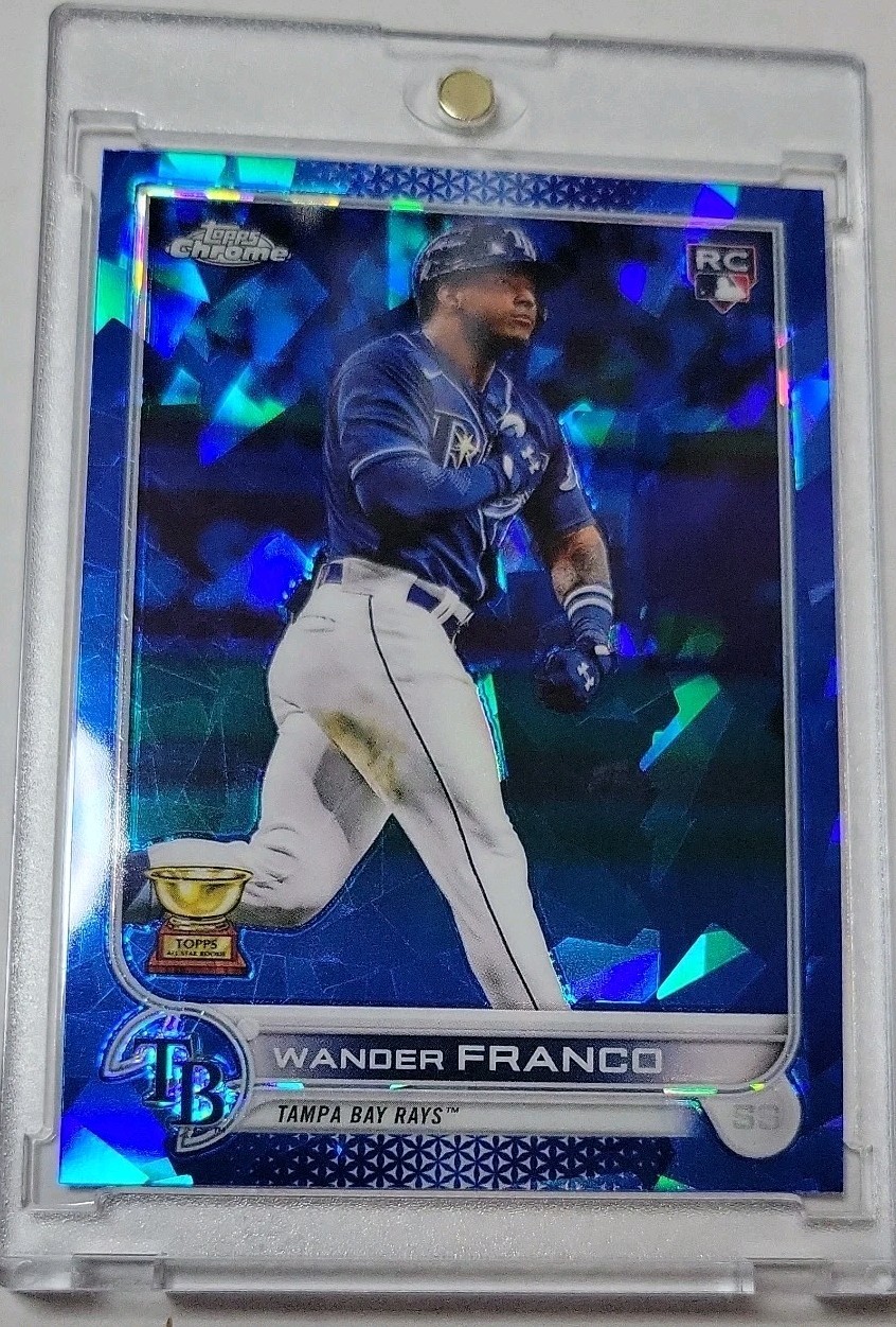 2022 Topps Chrome Sapphire Edition - Wander Franco #215 (RC) ALL STAR ROOKIE CUP