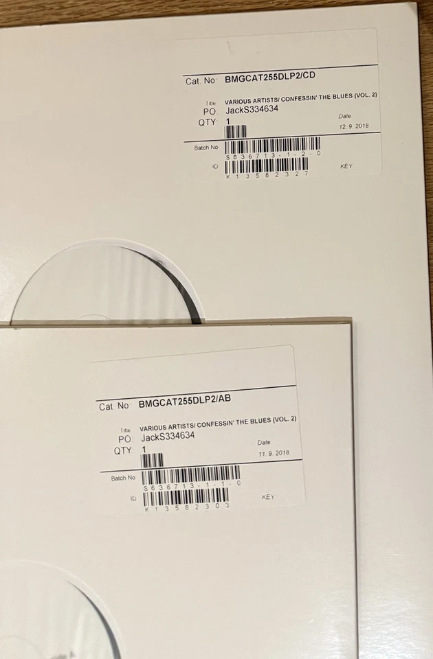 Confessin’ The Blues – Volume 2 Test Pressings – AB + CD – Rolling Stones RARE - Image 2 of 2