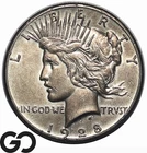 1928 Peace Dollar *Key Date, Series Low Mintage* Choice AU++