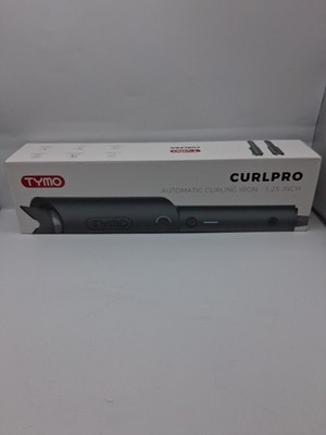 NEW Tymo Curl Pro 1.25 Inch Automatic Curling Iron Metallic Gray 