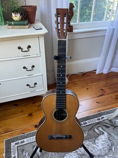 1920s/1930s Parlor Acoustic Guitar Restoration Project AS IS