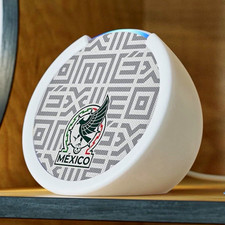 Amazon Echo Pop newest model Mexico National Soccer Team white