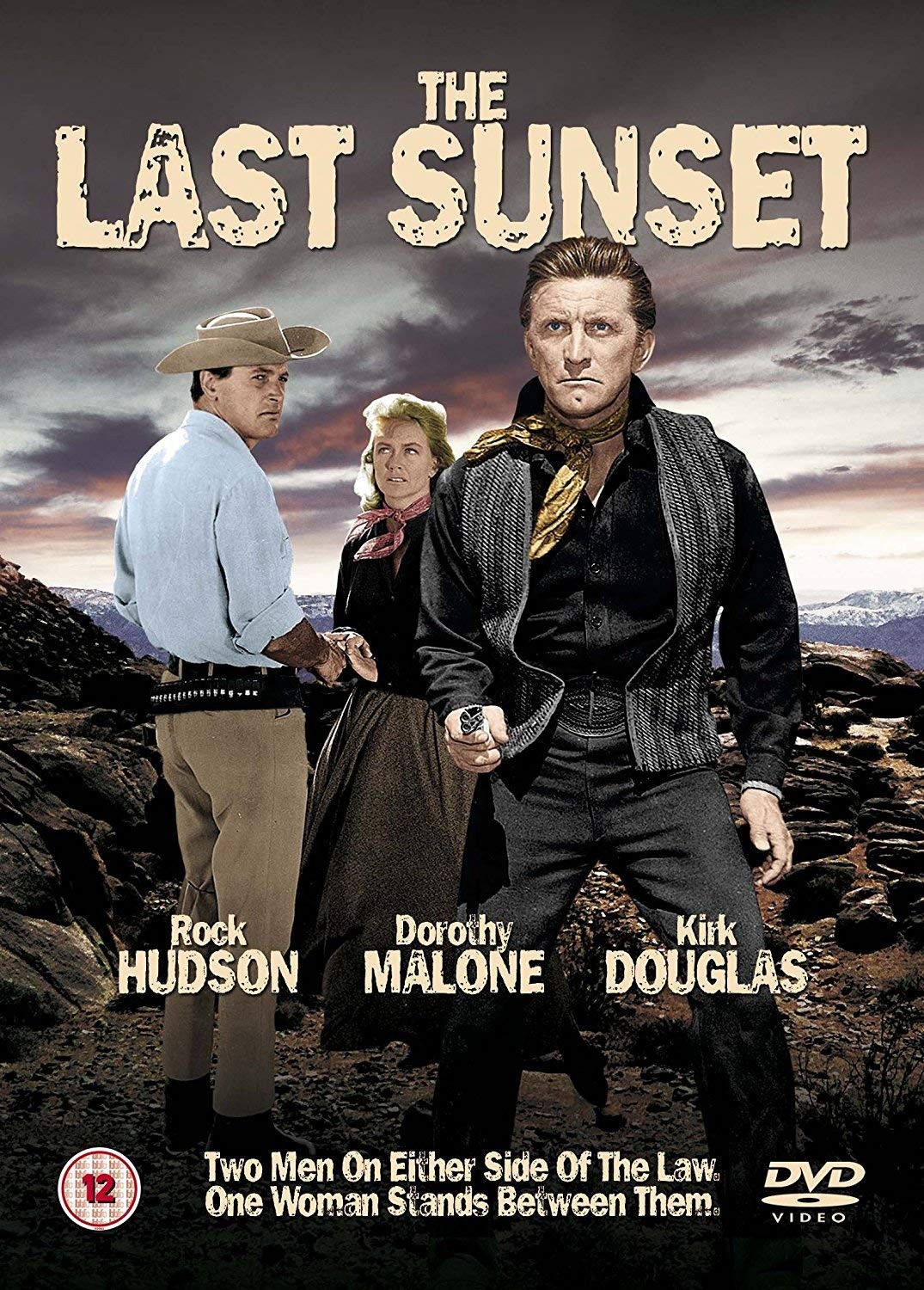 The Last Sunset (DVD) Rock Hudson Kirk Douglas Dorothey Malone Robert Aldrich