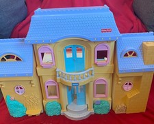 Fisher Price Loving Family Dolls Dream Mansion House 1993 Vintage WITH BOX