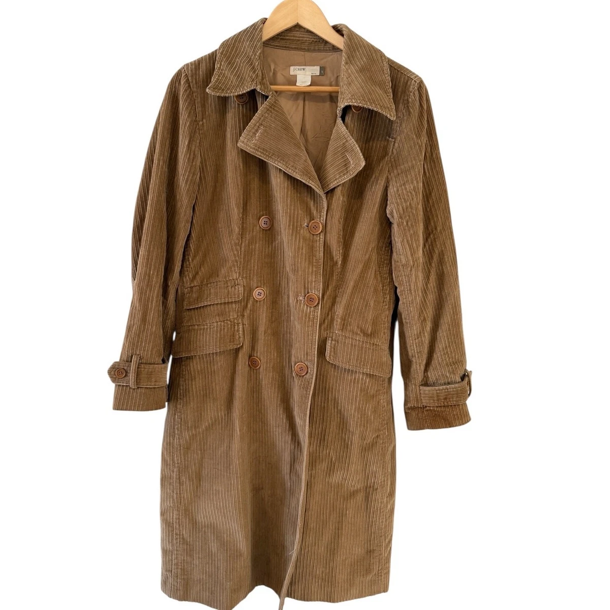 Corduroy Trench Coats Coats, Jackets & Vests for Women for sale - eBay