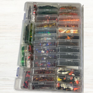 Holiday Craft Supply Lot Polymer Clay Slices Glitter Cabochons With Case