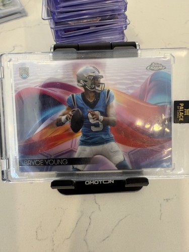 Bryce Young – 2023 Topps Chrome Composite Helix HX-1 RC Case Hit SSP