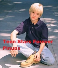 David Gallagher 4×6 Photo vintage picture jeans 7th Heaven modeling squat young