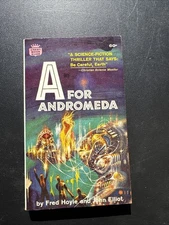 Fred Hoyle A for Andromeda Fawcett Crest Vintage SF PB