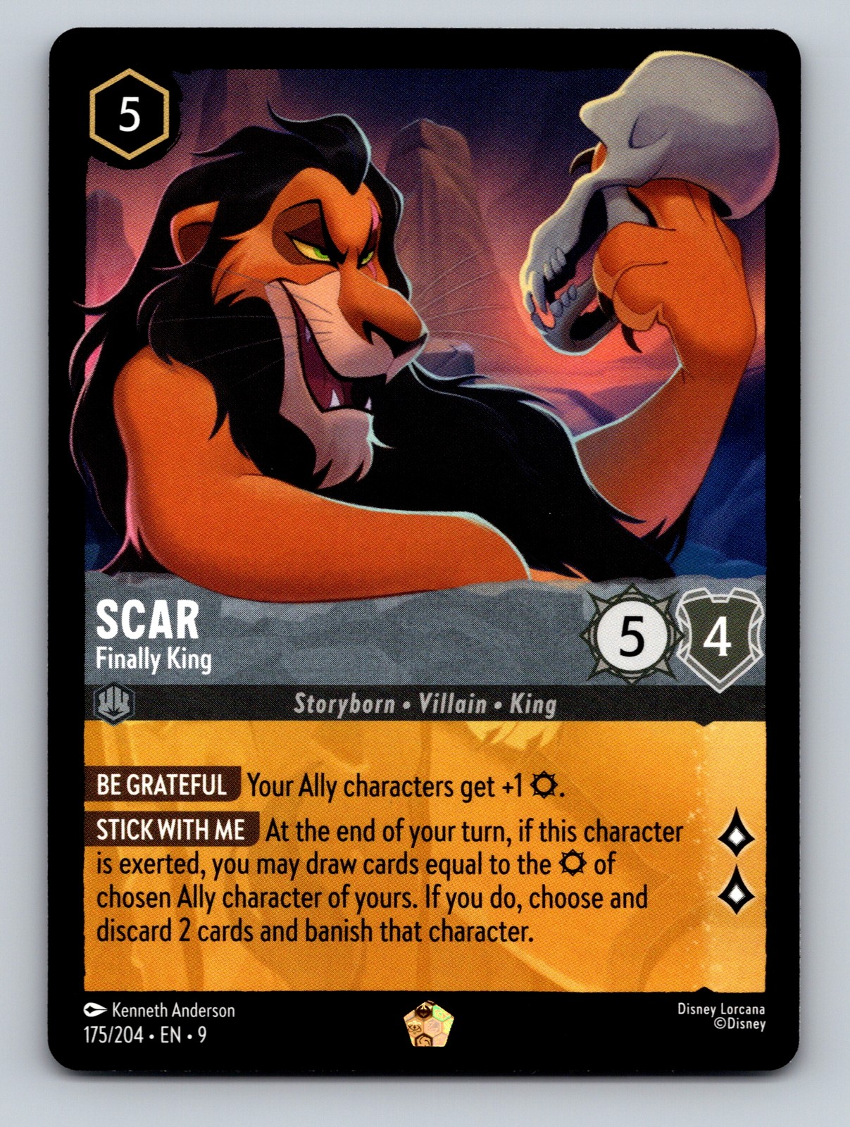 Fabled #175/204 Scar