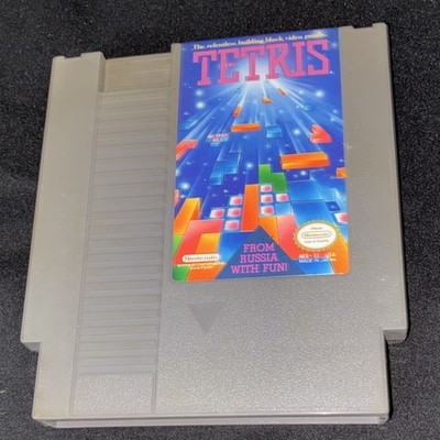 Nintendo Tetris Nintendo NES Puzzle Game Classic NTSC-U/C US/Canada Region