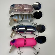 Deps MT. WAKE Fishing Lures 4 Pack Freshwater & Saltwater Fishing Baits