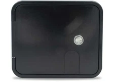 B&B Molders 94255 City/Gravity Water Center w/Brass Check Valve, Key Lock, Black