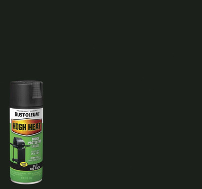 Rust-Oleum  Black High-Heat Spray Paint - 12 oz.