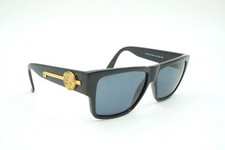 Gianni Versace Sunglasses Mod.372/DM Col.852 BK Black Gold Vintage Italy Japan