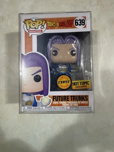 Funko Pop! Future Trunks 639 Metallic Chase Vinyl Figure Dragon Ball Z Hot Topic