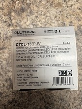 Lutron CTCL-153P-IV Skylark Contour Ivory 1 P...