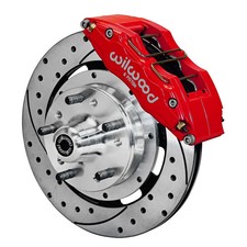 Wilwood Front Disc Brake Kit Dynapro Mustang 1965-1969 W Red 6-piston 12.19...
