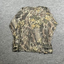 Realtree Long Sleeve Shirt Mens Size L Camouflage Crewneck Outdoor Hunting Tee