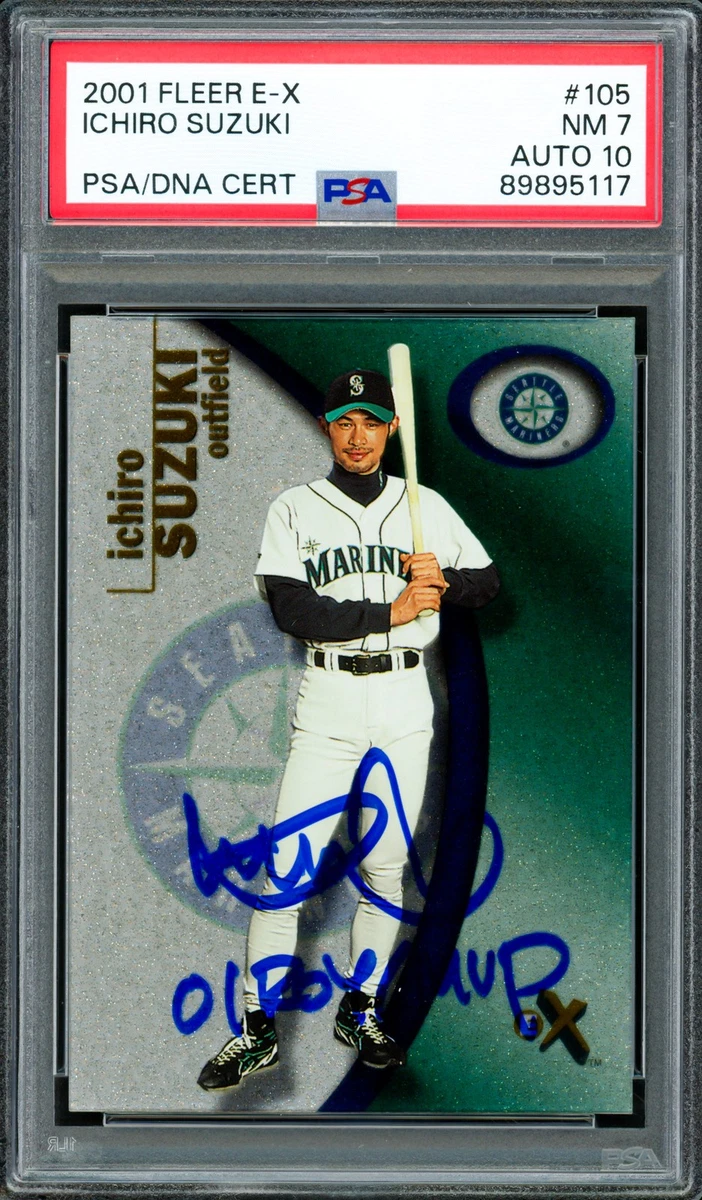 2001 FLEER E-X ICHIRO イチロー シリアルNo.あり！ 2001 EX - Ichiro Suzuki #105 for sale | eBay