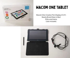 Wacom One 13.3” Creative Pen Display Tablet - Digital Drawing Screen