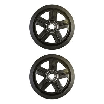 2Pcs Scheunentor Räder Tür Runner Track Roller für Schrank Fenster Tore