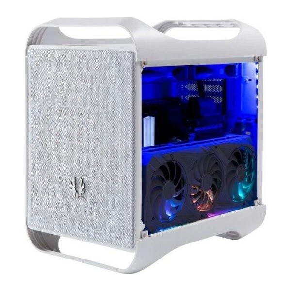 BitFenix Case Torre Midi BFC-PM2-300-WWGSW-3A Bianco con Vetrina Laterale - Immagine 2 di 4