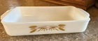 Vintage Anchor Hocking Fire King Milk Glass Casserole/Baking Dish - NICE