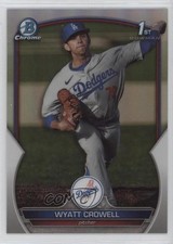 2023 Bowman Draft Chrome Refractor Wyatt Crowell #BDC-63 6u5