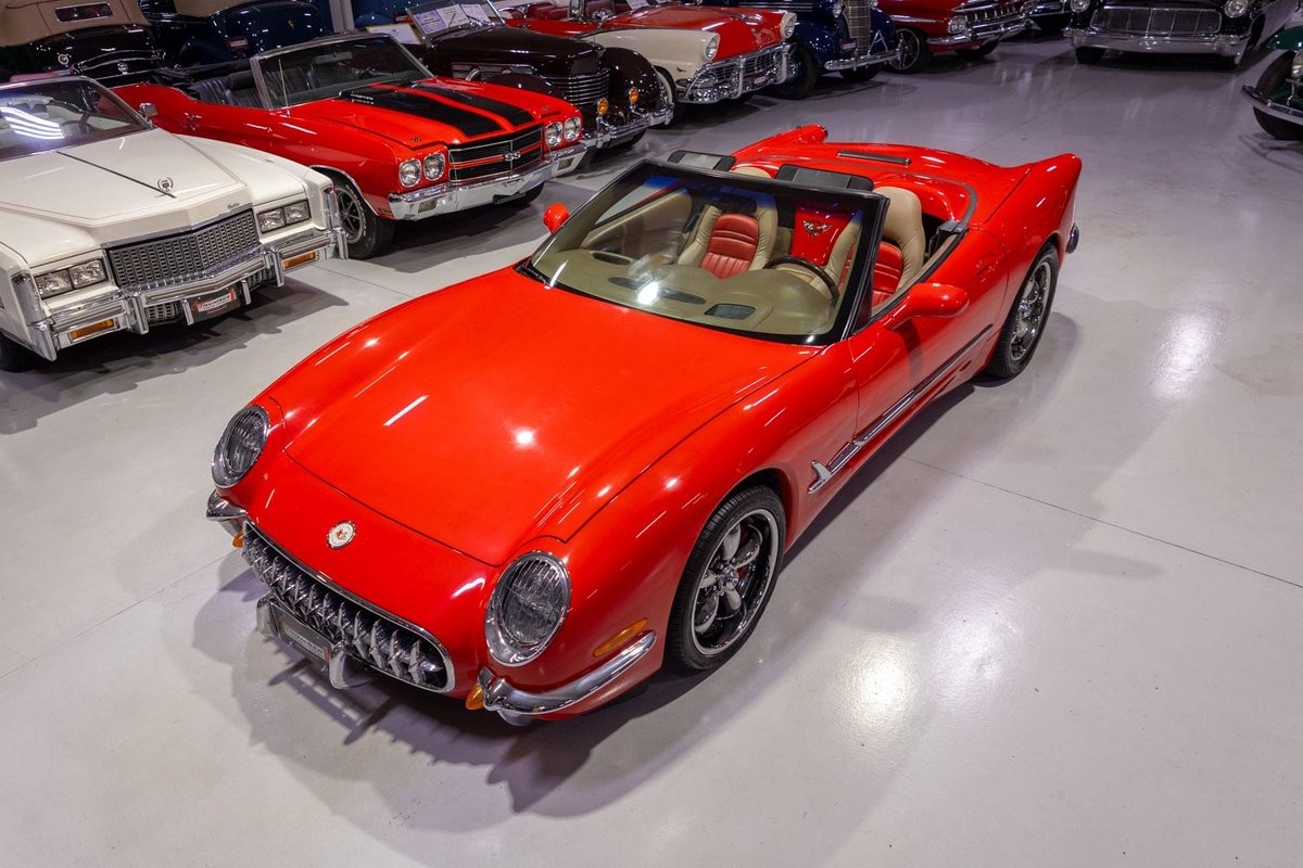 2000 Red & Shale Chevrolet Corvette   | C5 Corvette Photo 7