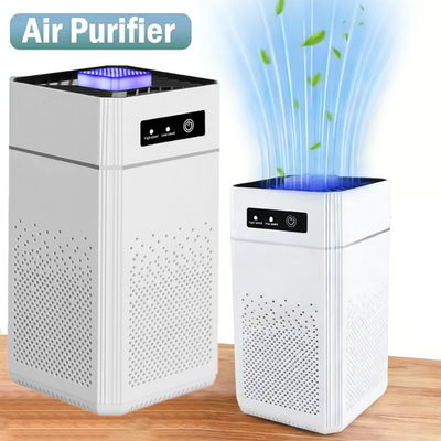 #ad Large Room Air Purifier Home HEPA Washable Filter Air Cleaner for Allergies Pets $25.98