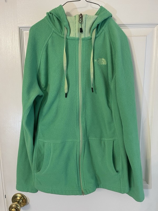 Women’s Sz M Mint Green Northface Jacket