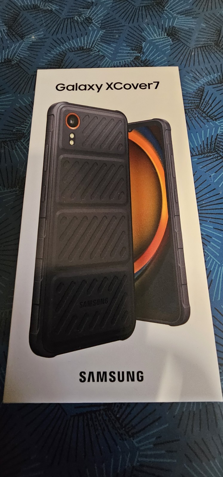 Samsung XCover 7 128Go - Smartphone Robuste IP68 avec Écran Tactile Utilisable Sous la Pluie