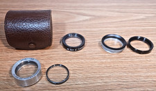 Lens Case with FIVE 5 Filters and Adapters Tiffen Spiratone Spiralite