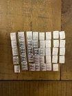 (39) Valcambi 1 Gram 999 Pure Silver Bars